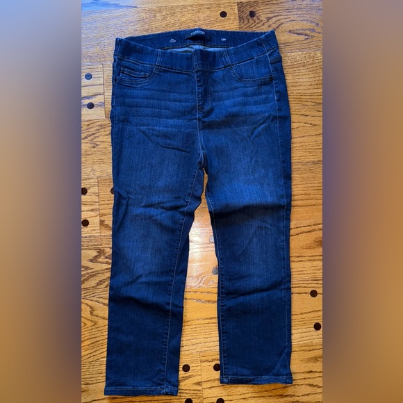 size 16W Liverpool Los Angeles jegging crop jean - Picture 2 of 4